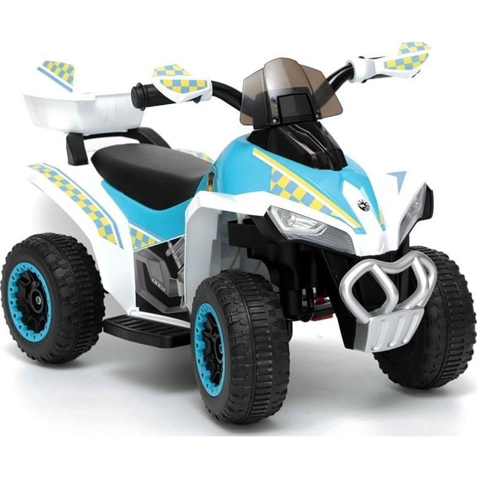 Lean Cars Quad na Akumulator GTS1188-A Biały Policyjny (6457)