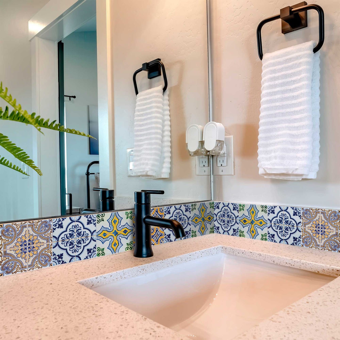 Different Spanish patterns Tile Stickers for home decoration Model - H401