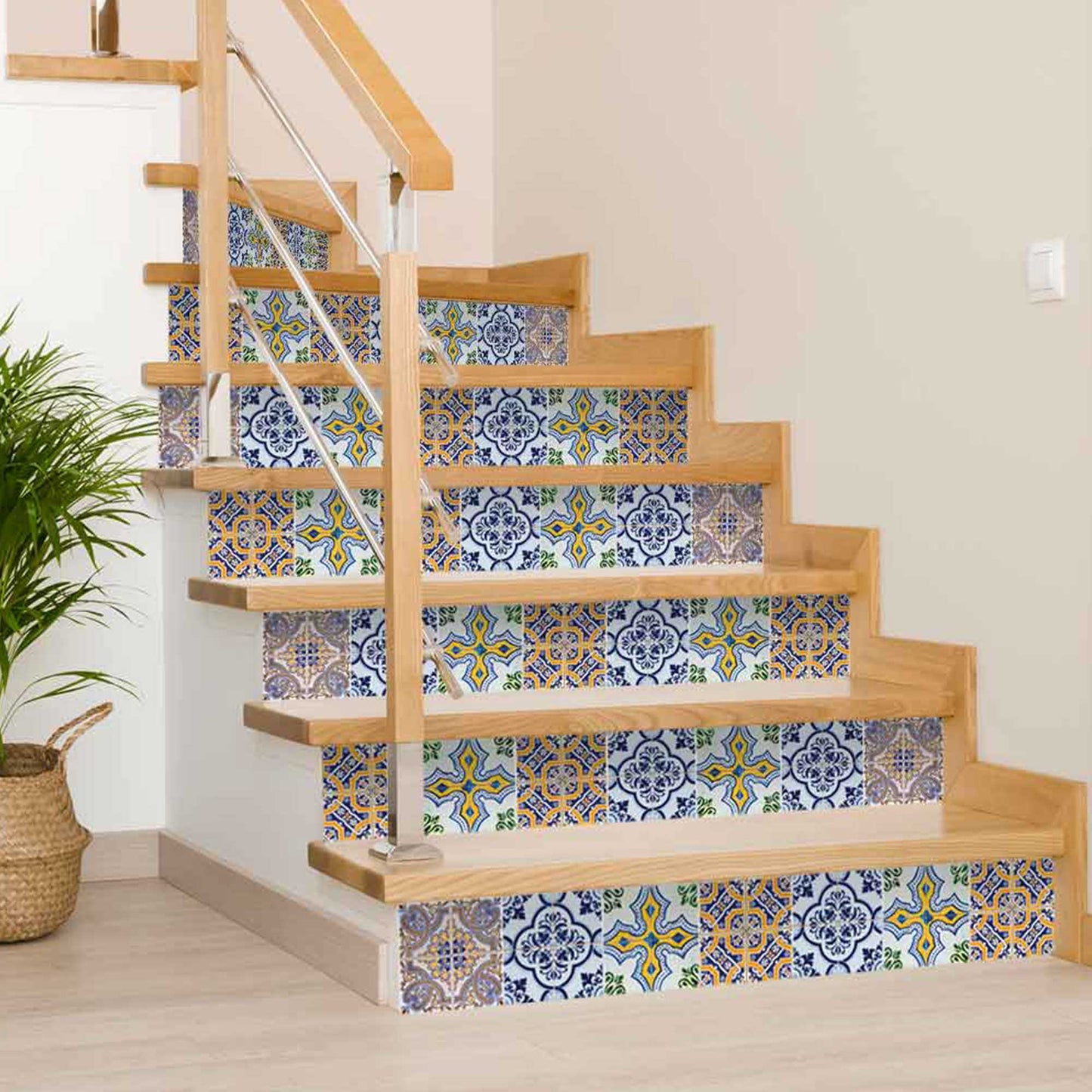 Different Spanish patterns Tile Stickers for home decoration Model - H401