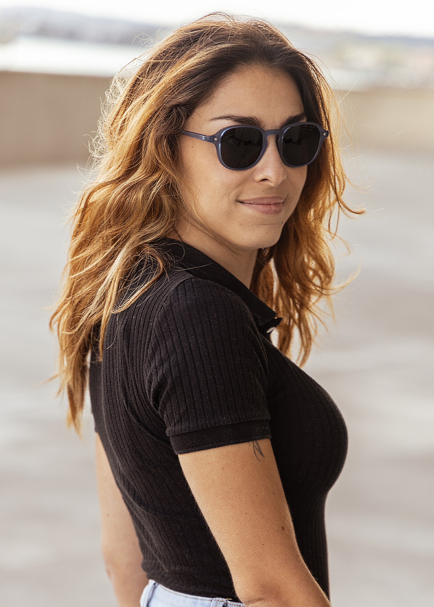 Inga – Plum - SUNGLASSES