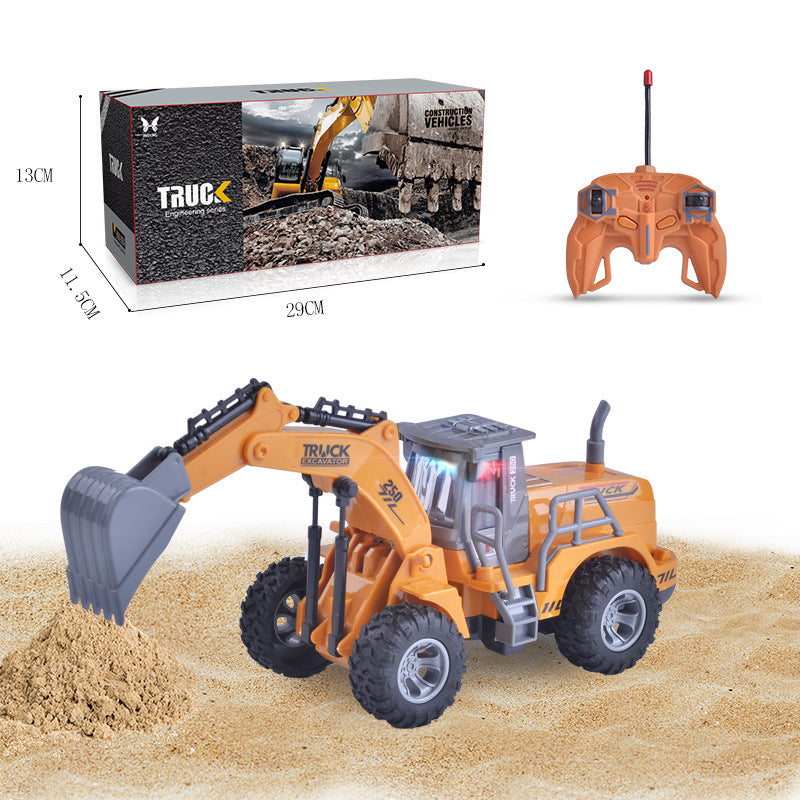 Remote Control Engineering Vehicle Toy