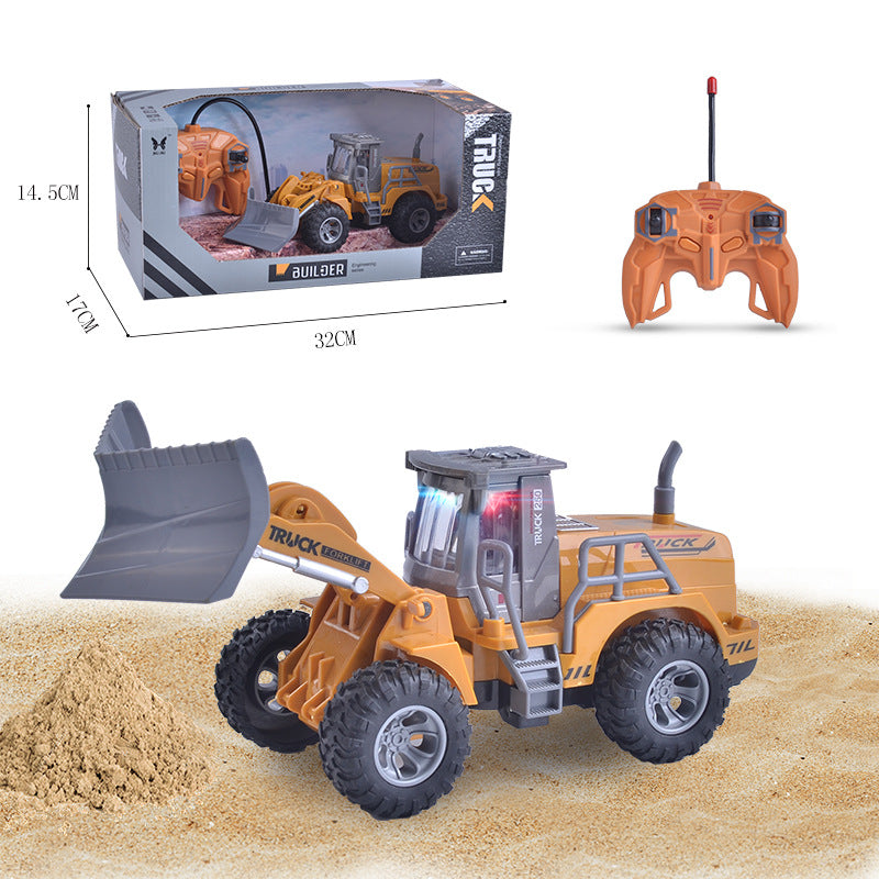 Remote Control Engineering Vehicle Toy