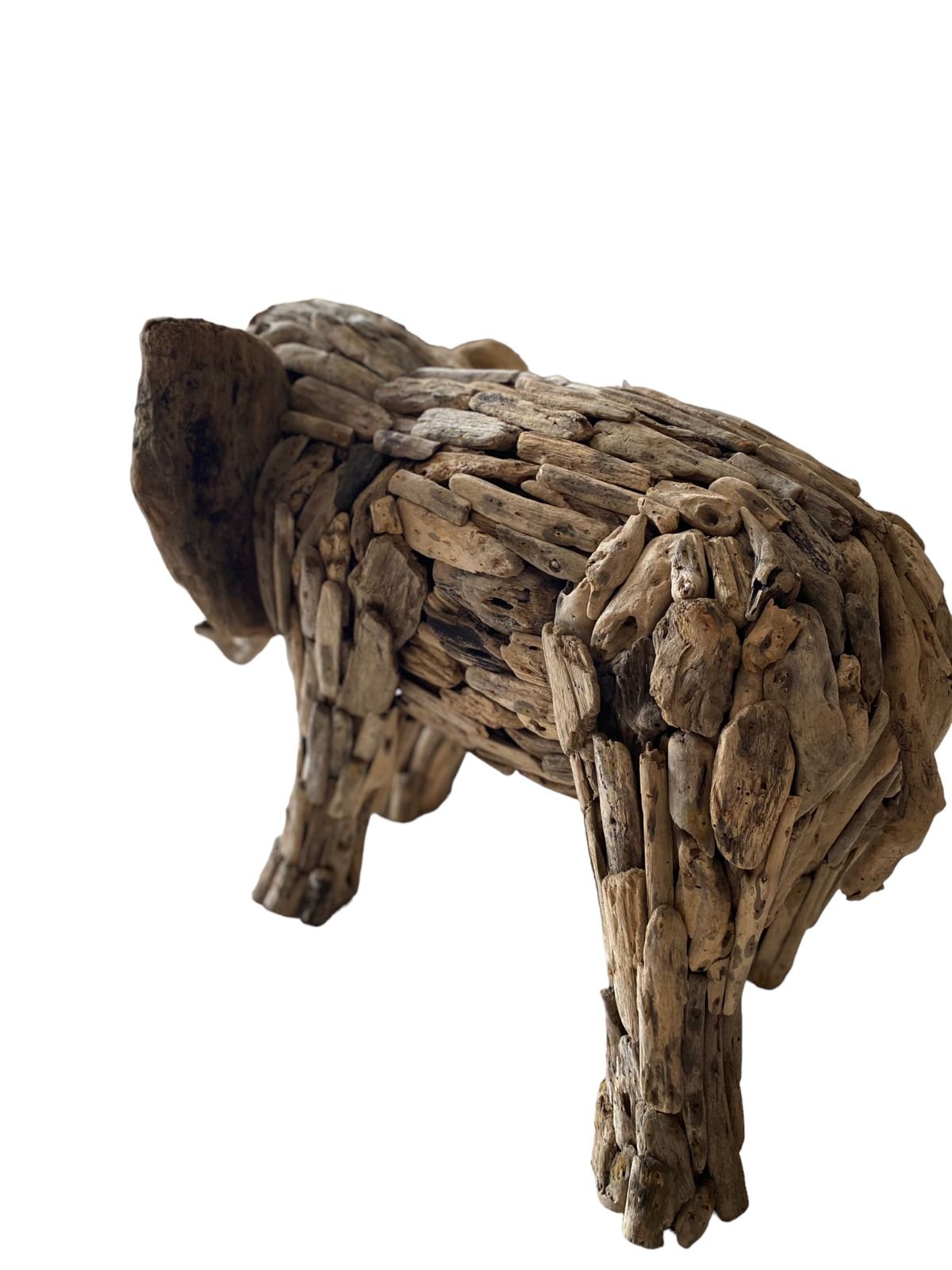 Elphant Drift Wood Home Decoration-1