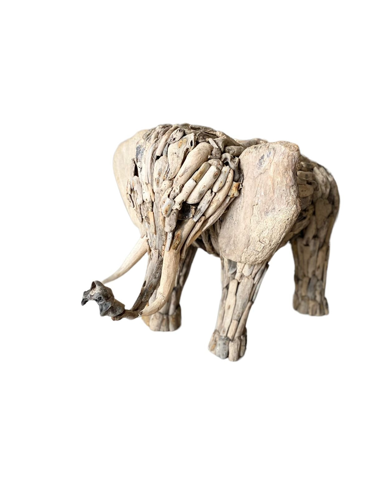 Elphant Drift Wood Home Decoration-3