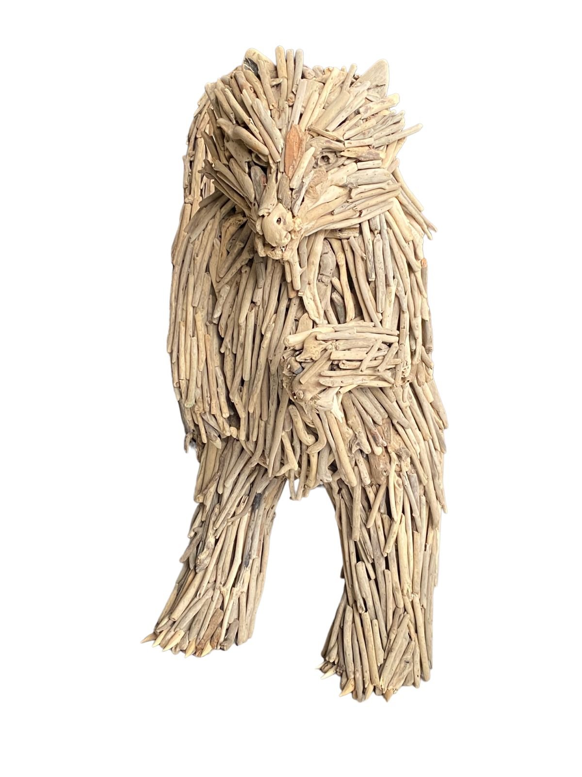 Standing Bear Drift Wood Home Decoration