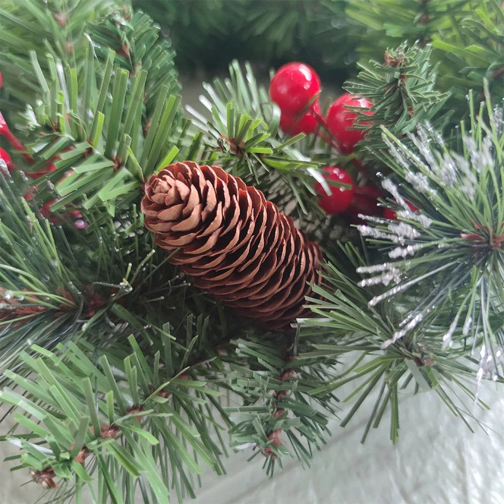 Artificial Christmas Garland Wreath for Home Decoration