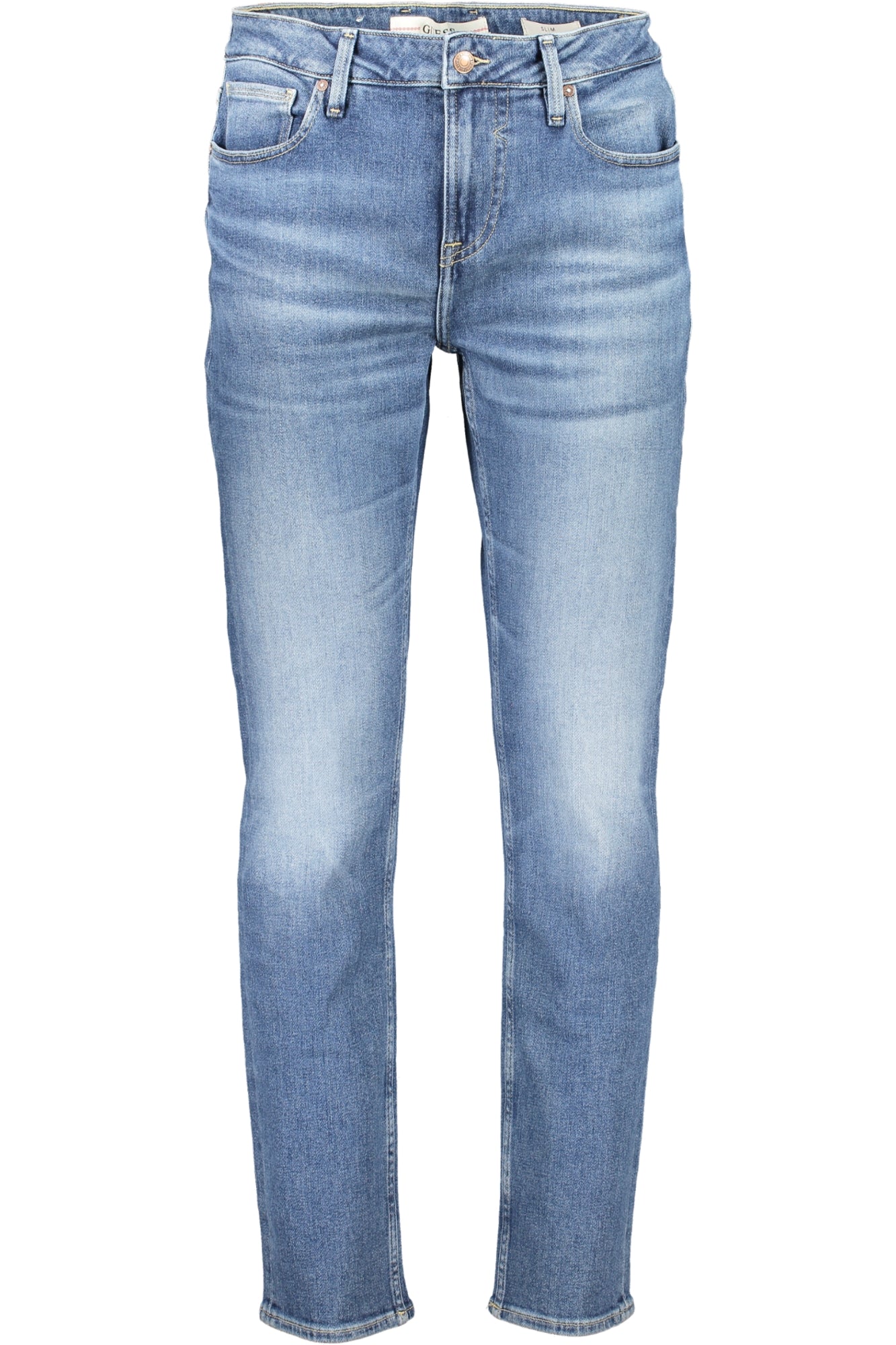 GUESS JEANS MEN'S DENIM JEANS BLUE