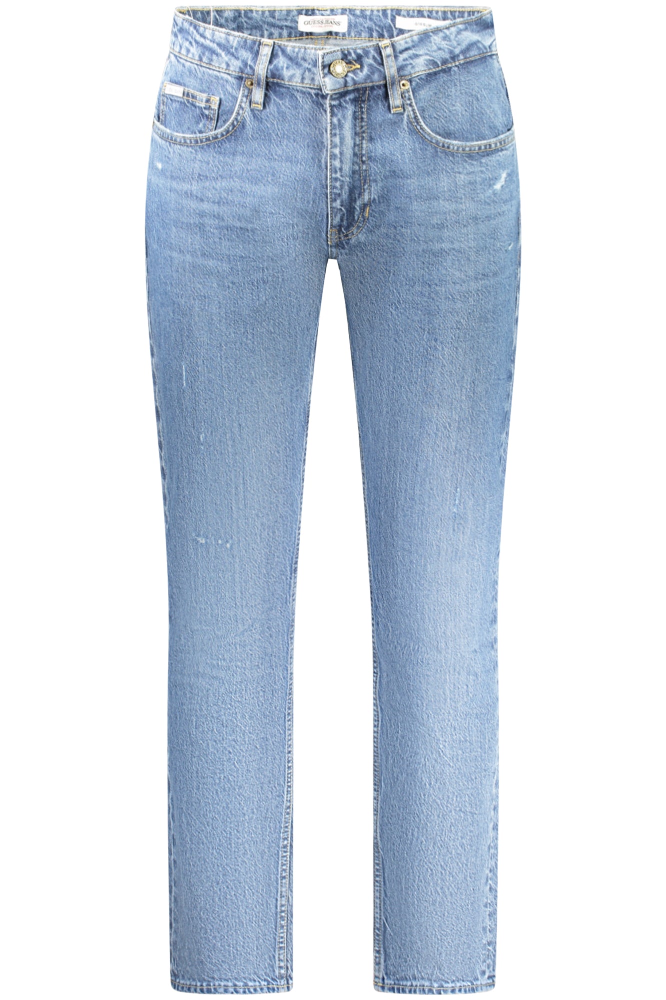 GUESS JEANS MEN'S DENIM JEANS BLUE