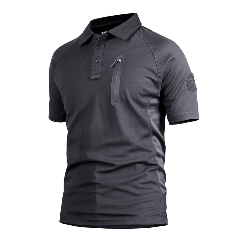T-shirts Men Summer Short Sleeve Quick Dry Tactical Tshirts Breathable Military Army Tshirt Male Clothing