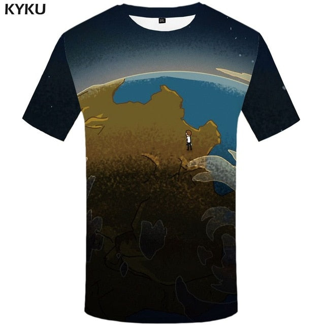 Tokyo Ghoul T-shirt Men Ken Kaneki T-shirts 3d Graffiti Tshirt Printed Japan Tshirts Casual Blood Anime Clothes