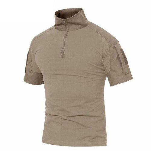 Men T-Shirts Multicam Camouflage Tactical T-Shirt Cotton Short Sleeve Top Tees Army Military Tee Shirts Paintball