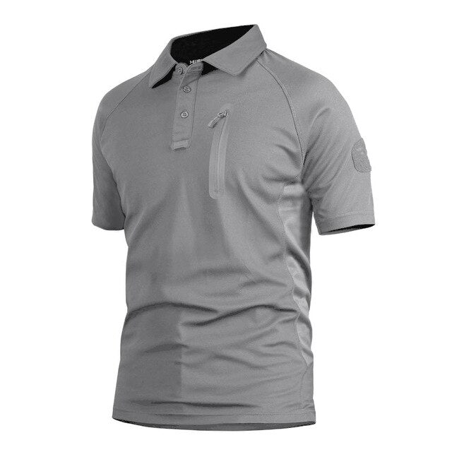 T-shirts Men Summer Short Sleeve Quick Dry Tactical Tshirts Breathable Military Army Tshirt Male Clothing