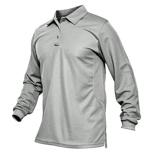 Men Army T Shirts Long Sleeve Military T-Shirts Summer Quick Dry Tactical Combat Tshirts Man Airsoft Hike Tee Shirts