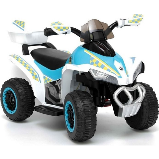 Lean Cars Quad na Akumulator GTS1188-A Biały Policyjny (6457)