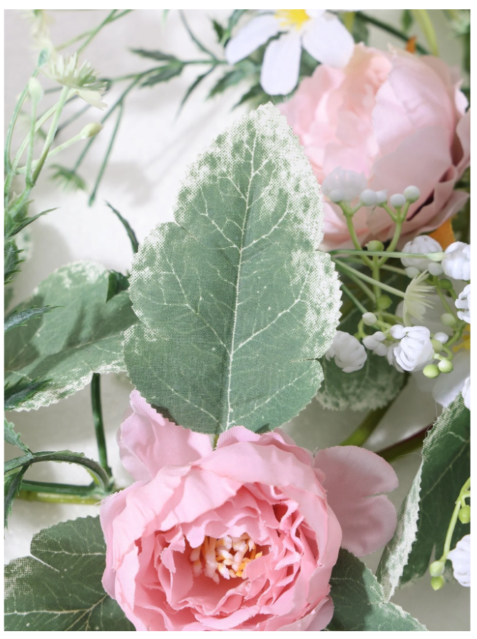 NNESN Multicolor Artificial Peonies Rose Flower Vine Ball - Wedding & Home Decoration-2