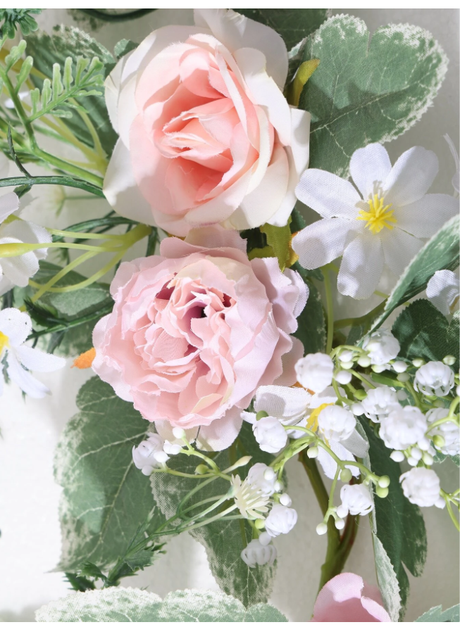 NNESN Multicolor Artificial Peonies Rose Flower Vine Ball - Wedding & Home Decoration-1