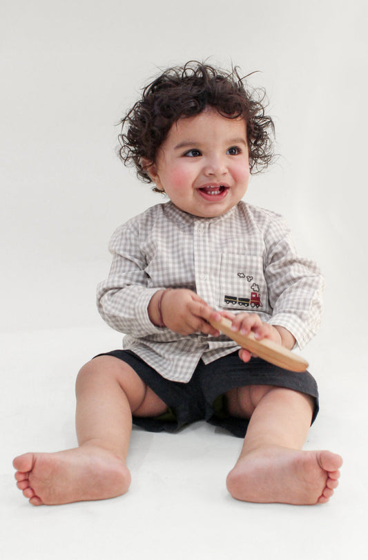 Mini Explorer Shirt & Shorts Set