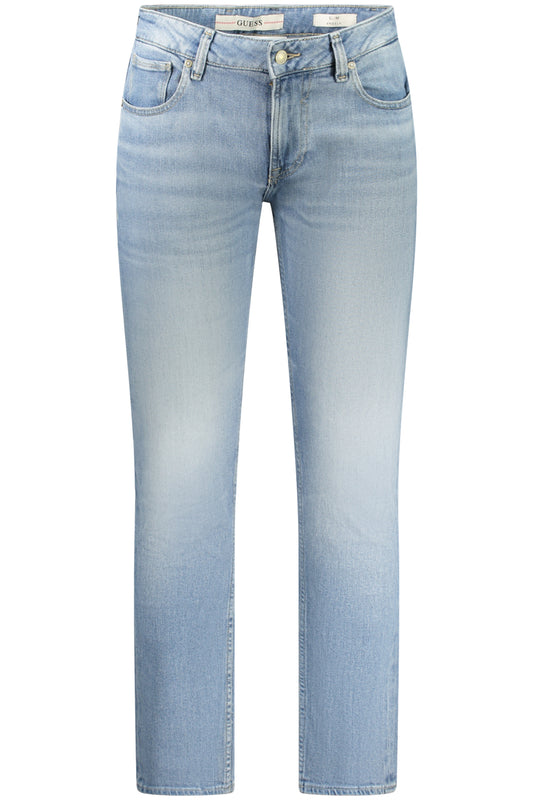 GUESS JEANS MEN'S DENIM JEANS BLUE