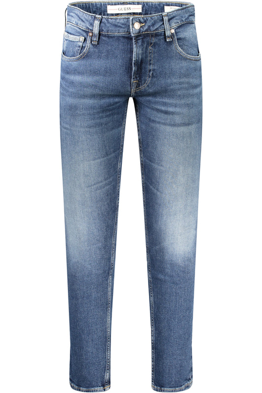 GUESS JEANS MEN'S DENIM JEANS BLUE