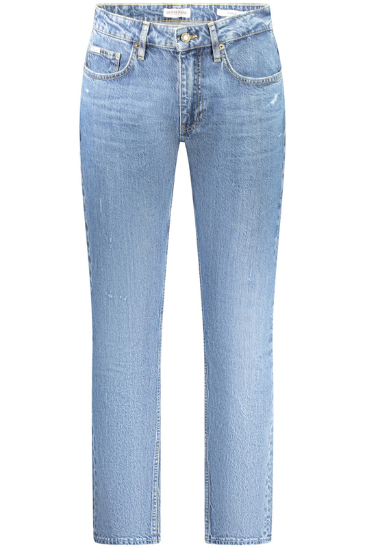 GUESS JEANS MEN'S DENIM JEANS BLUE